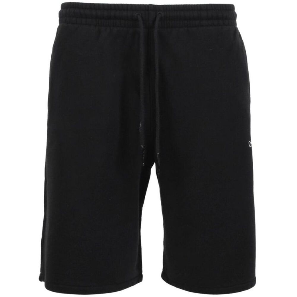 Off-White Unisex Adult Caravaggio Sweat Shorts / Black
